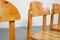 Esszimmerstühle aus Kiefernholz von Rainer Daumiller, 1970er, 4er Set 7