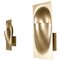 Gold Colored Balance Sconces by Bertrand Balas for Raak Amsterdam, 1972, Set of 2 1