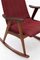 Rocking Chair par Louis Van Teeffelen pour Wébé, Pays-Bas, 1950s 11