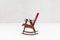 Rocking Chair par Louis Van Teeffelen pour Wébé, Pays-Bas, 1950s 2