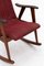 Dutch Rocking Chair by Louis Van Teeffelen for Wébé, 1950s, Image 14