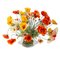 Arreglo Eternity Atollo italiano de flores de amapola de VGnewtrend, Imagen 1