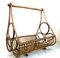 Mid-Century Italian Bamboo and Rattan Magazine Holder, 1960s, Image 7