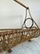 Mid-Century Italian Bamboo and Rattan Magazine Holder, 1960s, Image 12