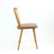 Mid-Century Chair in Oak & Leatherette, Czechoslovakia, 1960s, Image 8