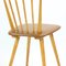 Mid-Century Chair in Oak & Leatherette, Czechoslovakia, 1960s 6