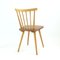 Mid-Century Chair in Oak & Leatherette, Czechoslovakia, 1960s, Image 7