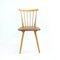 Mid-Century Chair in Oak & Leatherette, Czechoslovakia, 1960s 10