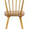 Mid-Century Chair in Oak & Leatherette, Czechoslovakia, 1960s 5
