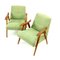 Mid-Century Armchairs from Mier, Czechoslovakia, 1960s, Set of 2 1