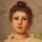 Retrato de mujer, siglo XIX, óleo sobre lienzo, enmarcado, Imagen 8