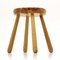Solid Pine Stool, 1960s, Image 7