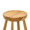 Tabouret en Pin Massif, 1960s 10