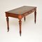 Antique William IV Leather Top Writing Table or Desk, Image 11