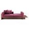 Bordeaux Fabric & Smoked Oak Chaplin Sofa from Collector 1
