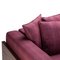 Bordeauxrotes Chaplin Sofa aus Eiche von Collector 4