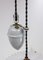French Glass Counterweight Ceiling Pendant, Early 20th Century 3