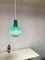 Opaline Glass Pendant Lamp by Massimo Vignelli for Venini Murano, Italy, 1950 1