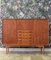 Danish Teak Highboard with Bar Cabinet and Drawers 5