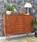 Danish Teak Highboard with Bar Cabinet and Drawers 11
