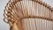 Mid-Century Shell-Shaped Chair in Rattan by Franco Albini, 1950s, Set of 4, Image 2