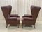 Chesterfield Armchairs in Brown Leather, 1970s, Set of 2 5