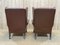 Chesterfield Armchairs in Brown Leather, 1970s, Set of 2 4