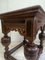 Tavolino antico in stile rinascimentale con intarsi in quercia ed ebano, Immagine 11