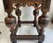 Antique Dutch Renaissance Style Side Table with Oak and Ebony Inlay 8