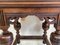 Tavolino antico in stile rinascimentale con intarsi in quercia ed ebano, Immagine 6