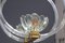Lampada a sospensione in vetro di Murano e ottone di Barovier, anni '50, Immagine 9