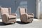 Italian Armchair in Geometric Velvet by Paolo Buffa, 1950s, Set of 2, Image 6