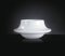White Glass Atollo Vetro Bowl from VGnewtrend, Image 1