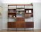 Shelving Unit in Teak and Walnut from Vanson, 1950s 3