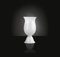 Poseidone White Glass Vase from VGnewtrend, Image 1