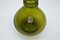 Grüne Karaffe oder Vase mit Glasdraht von Jacob E. Bang für Holmegaard, Dänemark, 2er Set 5