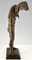 Sculpture d'Homme avec Aigle Art Déco en Bronze par Georges Gory 3
