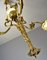 Französische Jugendstil Deckenlampe 5