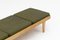 Long Danish Bench in Oak and Green, 1960s, Image 5