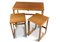 Tri-Form Metamorphic Teak Nesting Tables from McIntosh, Scotland, 1960s, Set of 3, Image 1