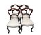 Chaises Louis Philippe en Palissandre, 1800s, Set de 4 1