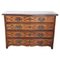 Antique Chest of Drawers with Walnut Inlay, 1680s, Image 1