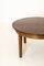 Table Basse Ronde en Acajou, Danemark, 1960s 4