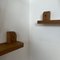 Mid-Century French Shelf Wall Lights from Guillerme & Chambron 6