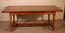 Antique French Extendable Table with Turned Legs, Image 1