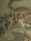 Kano Isenin Naganobu, Großes Tiger Gemälde, frühes 19. Jh., Seide, gerahmt 3