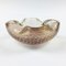 Murano Bullicante Small Bowl with Gold Flecks from Barovier & Toso, Italy, 1950s, Image 8