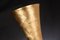 Silvia Leaf Gold Glass Vase from VGnewtrend, Image 7