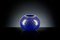 Italian Gold and Blue Sphere Murano Glass Mocenigo Vase by Marco Segantin for VGnewtrend 1