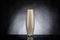 Slim Small Big Italian Gold and Light Gray Murano Glass Mocenigo Vase by Marco Segantin for VGnewtrend, Image 1